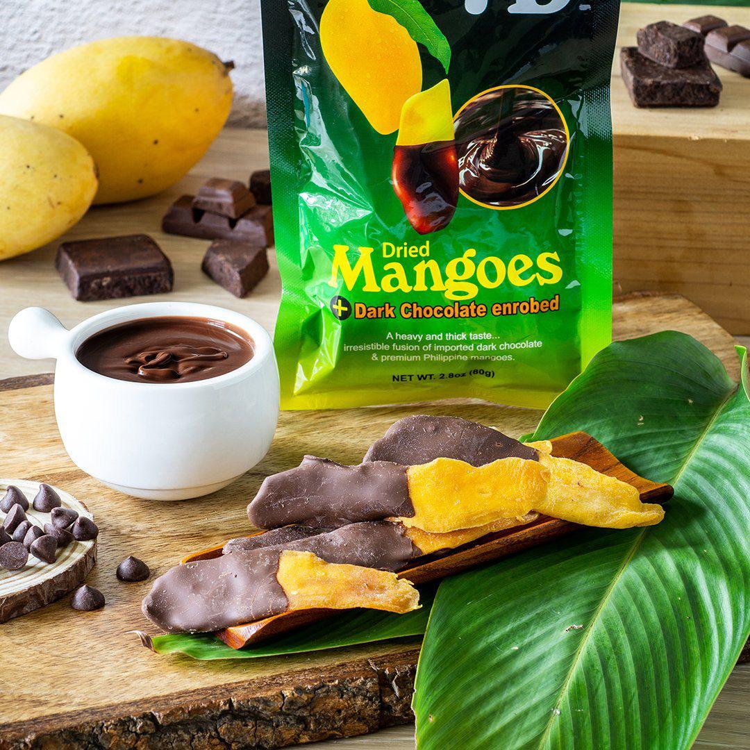 7D Dried Mango Chocolate (80g)-Dried Mangoes-DailyCravings